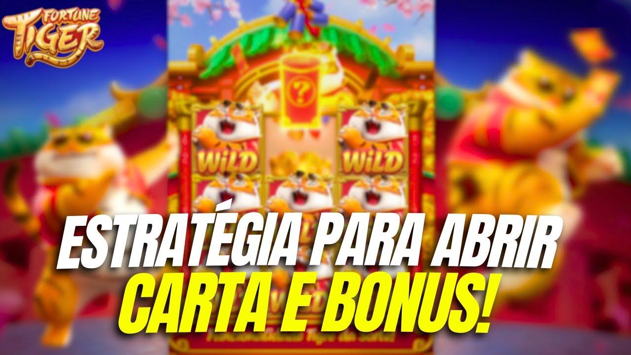 FORTUNE TIGER GANHAR DINHEIRO - MELHOR ESTRATEGIA PARA ABRIR CARTA