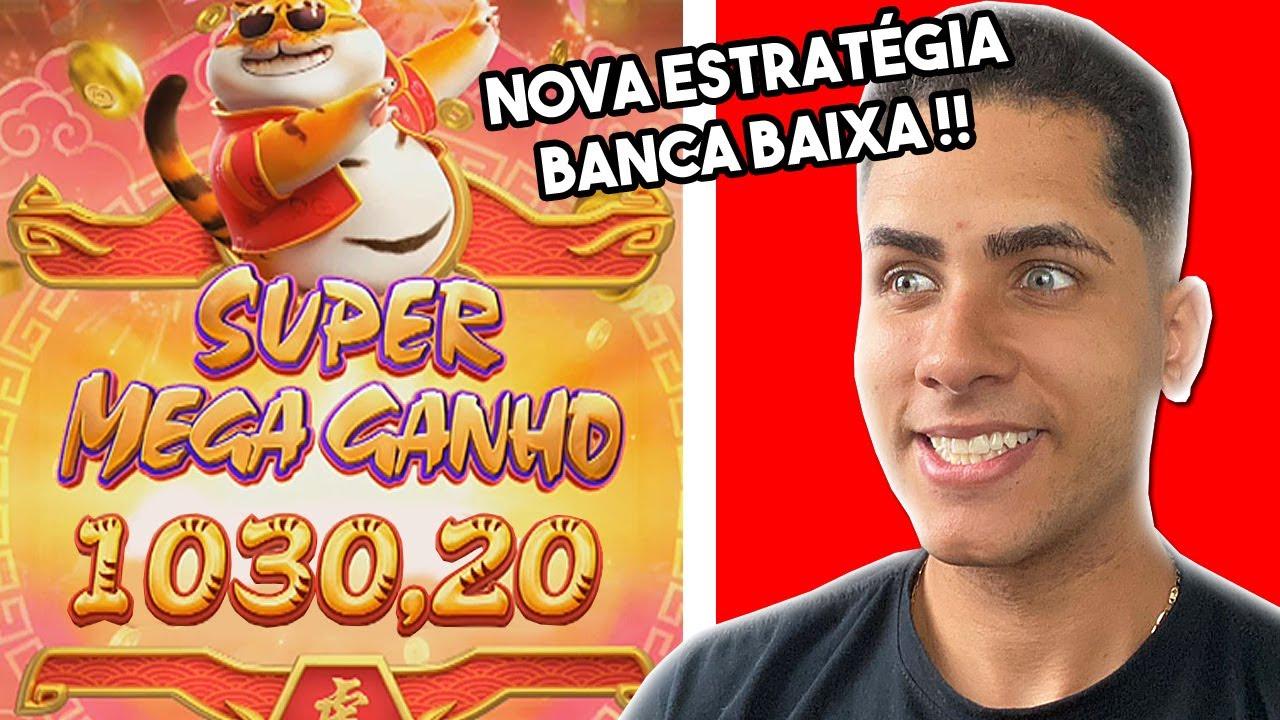 FORTUNE TIGER GANHAR DINHEIRO NOVA estrategia GANHAR MUITO com BANCA BAIXA