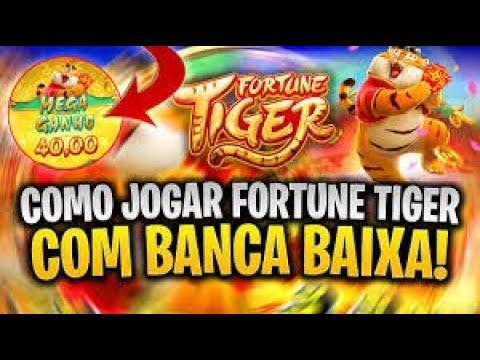 FORTUNE TIGER - COMO JOGAR COM BANCA BAIXA NO JOGO DO TIGRE