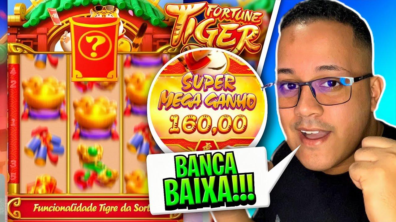 TESTANDO ESTRATÉGIA DE BANCA BAIXA NO JOGO DO TIGRE *FORTUNE TIGER* COMO  JOGAR O JOGO DO TIGRE 