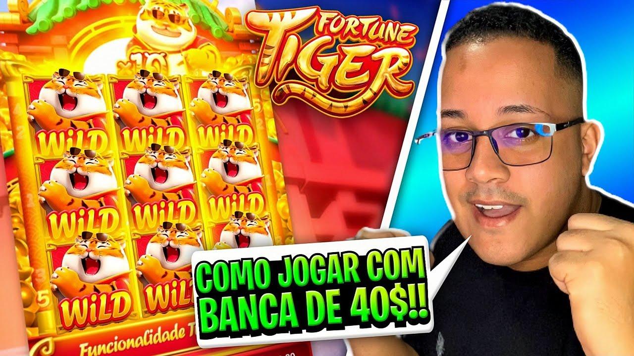 FORTUNE TIGER GANHAR DINHEIRO COMO JOGAR COM BANCA BAIXA DE R$40